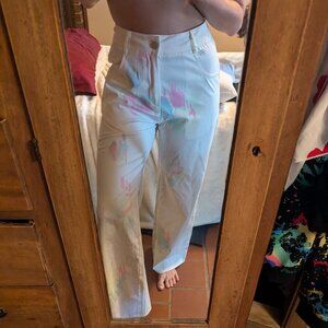 Shein white party pants